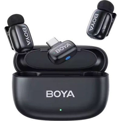 Boya Mini 14 Type-C Wireless Microphone Black